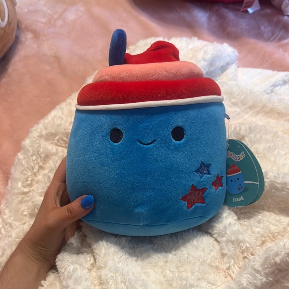 Fourth of July Slushie Squishmallow (Izzak)